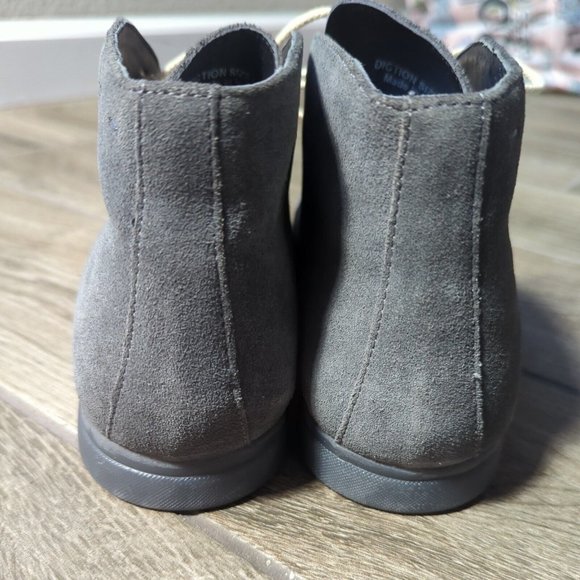 Modern Fiction Gray Suede Chukka Ankle Lace Boot Shoes Men's US 8 - Picture 4 of 8